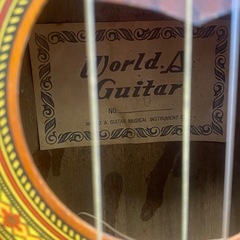 World A Guitar 弦楽器 ギターの画像