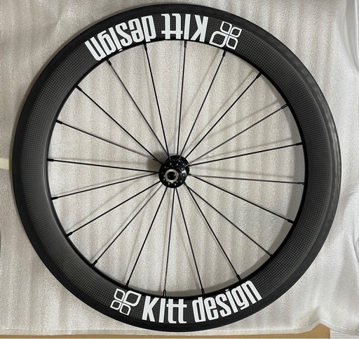451サイズ　100mm Kittdesign カーボンホイール フロント USED