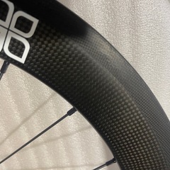451サイズ　100mm Kittdesign カーボンホイール フロント USED  の画像