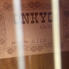 ONKYO G120 弦楽器 ギターの画像