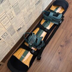【★店舗引き取り限定】Salomon スノーボード + ビンディング + ソフトカバー 3点セットの画像