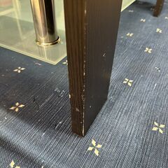 ☀️　中古　ガラステーブル　ローテーブル　センターテーブル　の画像