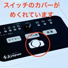 A628◇エスケイジャパン◇扇風機◇5枚羽根◇2020年製◇SKR-K309Rの画像