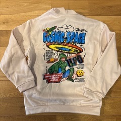 新品 タグ付き ジップアップパーカーの画像