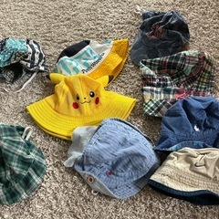 男の子服、帽子の画像