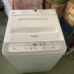 ○東121 Panasonic 洗濯機 NA-F50B10 縦型 5kg 2017年製の画像