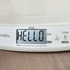 【美品】TANITA ベビースケール 体重計 nometa BB-105の画像