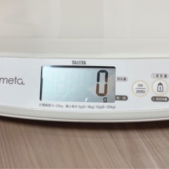 【美品】TANITA ベビースケール 体重計 nometa BB-105の画像