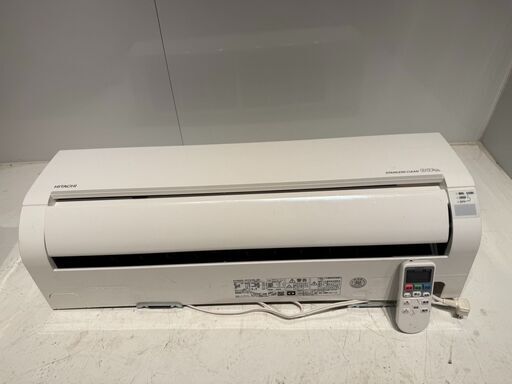 258　HITACHI　2020年製エアコン　6～8畳用　整備済み