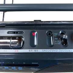 ソニー SONY CFM-145 ラジカセ モノラル カセットコーダー AM FM 2バンドの画像