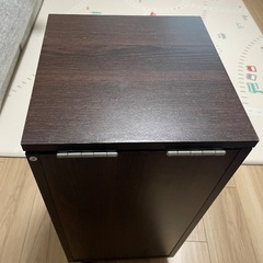コスメワゴン メイクボックス 鏡付きの画像