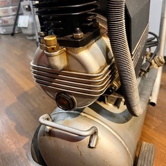 【 ジャンク 】 ナカトミ コンプレッサー CP-1500 エア工具 エア漏れ 【11047694】の画像
