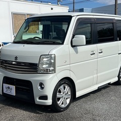 ★支払い総額 34.8万★ローン可能★スズキ エブリイワゴン ターボ！車検令和9年1月！下取り、配送可能！の画像