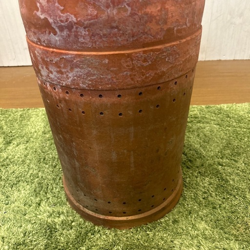 【リユース☆エコちょっぷ】ヴィンテージ調　テラコッタ　傘立て　プランターカバー