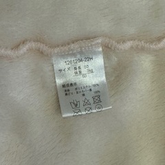 【 美品 2枚セット 】アカチャンホンポ クマ＆うさぎ フリースロンパース 50サイズ 60 サイズの画像