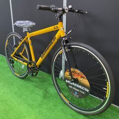 【クロスバイク】HUMMER ハマー　クロスバイク　7段【引取限定・現状渡し】三重県の画像