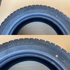 155/65R14 ダンロップ ウインターマックス スタッドレスタイヤ 2021年製造 4本 中古品の画像