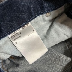 スリムボーイフレンドフィットアンクルジーンズ（ダメージ）　UNIQLO 27 XLくらいですの画像