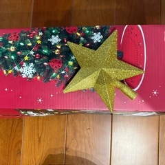 室内クリスマスツリーセットの画像