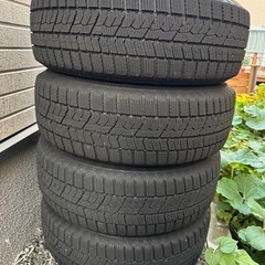  50プリウス　純正ホイール　スタッドレス　セットの画像