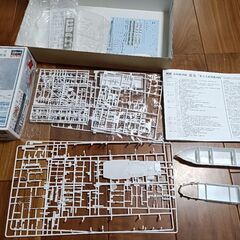 プラモデル　宗谷　作りかけの画像