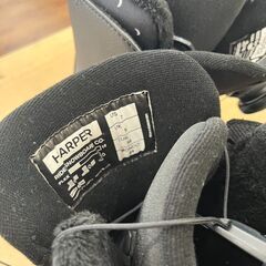 【★店舗引き取り限定】 RIDE スノボブーツ HARPER US7 JPN 24cm Blackの画像
