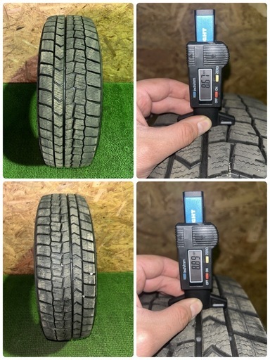 ダンロップ WM02 175/60R16 23年 2本