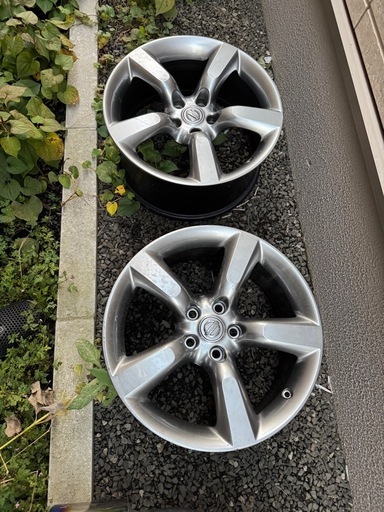【値下げ)】Z33 純正18インチホイール