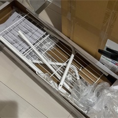引渡し決定洗濯機ラックの画像