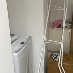 引渡し決定洗濯機ラックの画像
