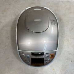 A8115【お買い得商品‼】HITACHI 日立  炊飯器 炊飯ジャー マイコン式 5.5合炊き 極上ひと粒炊き 大火力 沸騰鉄釜 丸洗い可能 パンコース 無洗米 省エネ デジタル 保温機能　RZ-TS103Mの画像
