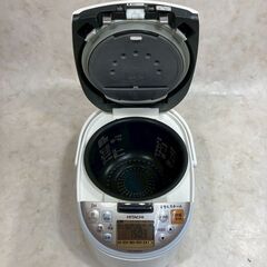 A8115【お買い得商品‼】HITACHI 日立  炊飯器 炊飯ジャー マイコン式 5.5合炊き 極上ひと粒炊き 大火力 沸騰鉄釜 丸洗い可能 パンコース 無洗米 省エネ デジタル 保温機能　RZ-TS103Mの画像