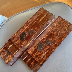 ◾️桜皮細工　おしぼり受け5個セットの画像
