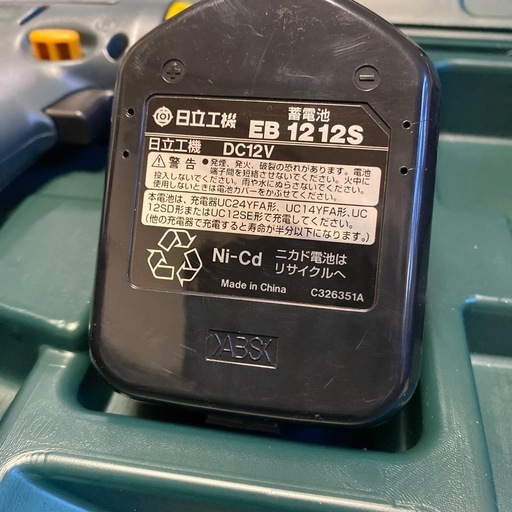 電動工具　日立工機　コードレスドライバドリル FDS12DVA