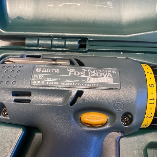 電動工具　日立工機　コードレスドライバドリル FDS12DVA