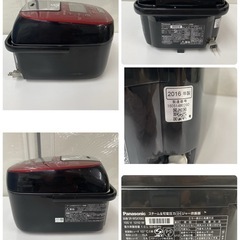 R704 ☀️ Panasonic スチーム可変圧力IH炊飯ジャー 5.5合炊き 16年製 SR-WSX106S ⭐ 動作確認済 ⭐ クリーニング済の画像