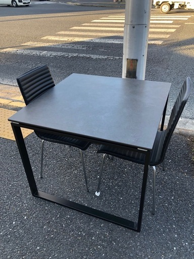 ニトリ 幅85cm セラミックダイニングテーブル DTセーラル85 CHN