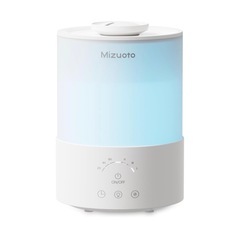 【定価4190円】加湿器 小型 卓上 大容量 2.5L アロマ対応 8色LEDライト タイマー機能付き 超音波式 上部給水式の画像
