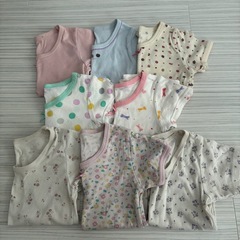 女の子　秋冬キッズ服セット（長袖Tワンピースキャップ・靴下）　18点まとめ売りの画像