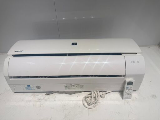261　SHARP　2019年製エアコン　14～16畳用　整備済み