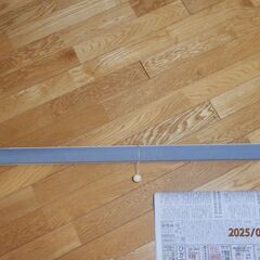 ロールスクリーン シルバー  手渡し限定です。  横幅：120m,  高さ：150cm  取付金具等が有りません、別途用意してください。の画像