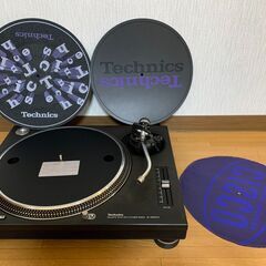 TECHNICS テクニクス SL-1200MK3 2台 ターンテーブル レコードプレーヤー audio-technica DJミキサー オーディオテクニカの画像
