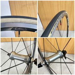 【❗️✨🚴‍♂️軽量化に最適✨❗️】SHIMANO DURA-ACE C24 ホイールセット✨BONTRAGERタイヤ付き ✨簡易清掃済み❗️の画像