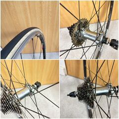 【❗️✨🚴‍♂️軽量化に最適✨❗️】SHIMANO DURA-ACE C24 ホイールセット✨BONTRAGERタイヤ付き ✨簡易清掃済み❗️の画像
