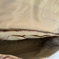 チェック柄バッグの画像