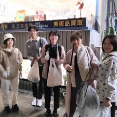 ゴミ拾い広島街中