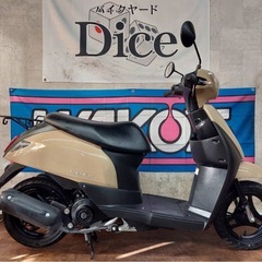 ★即乗りOK！　スズキ　レッツ　セル1発　実働車　バッテリー・オイル新品　4スト　FI車　原付　バイク　京都　　　の画像