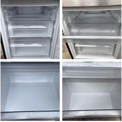 H236 Haier 2020年製148L 冷蔵庫 メタル調 の画像