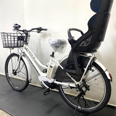 1年保証 送料無料　ブリヂストン　ハイディ2 26インチ　白　電動アシスト自転車　g130の画像