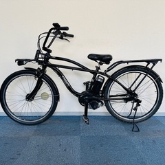 パナソニック ビーチクルーザー 12Ah 電動自転車【中古】【G213G65130】 の画像